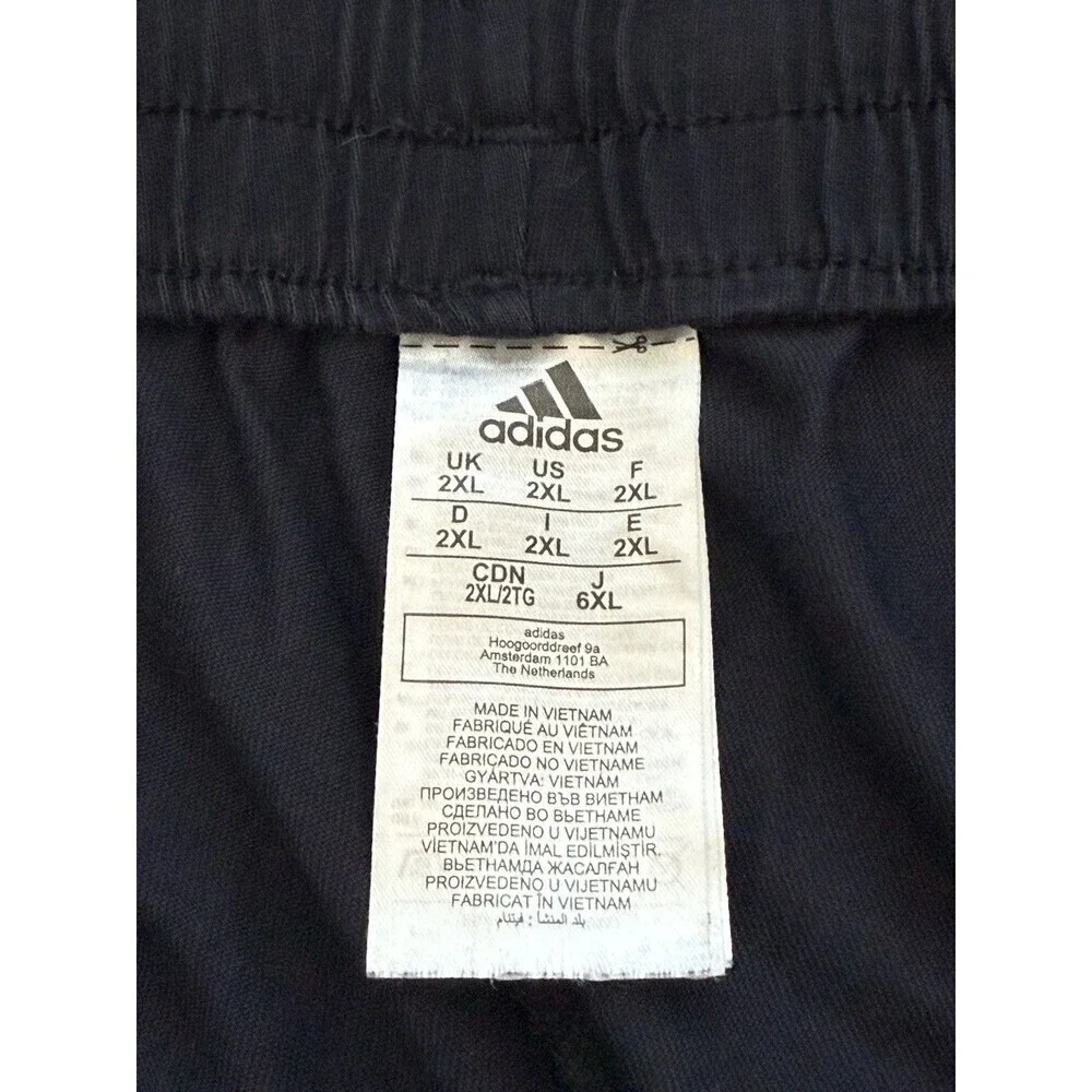 Adidas Men's 2XL Essentials Small Logo Standford‎ Joggers Navy Casual Athleisure
